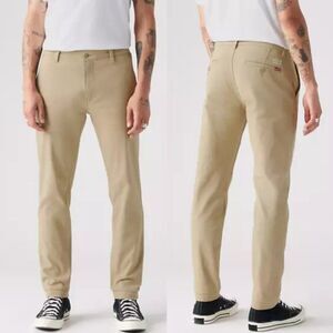 Levi's Pants Men 40x28 Tan/Beige Cotton XX Chino Standard Taper Fit Pants